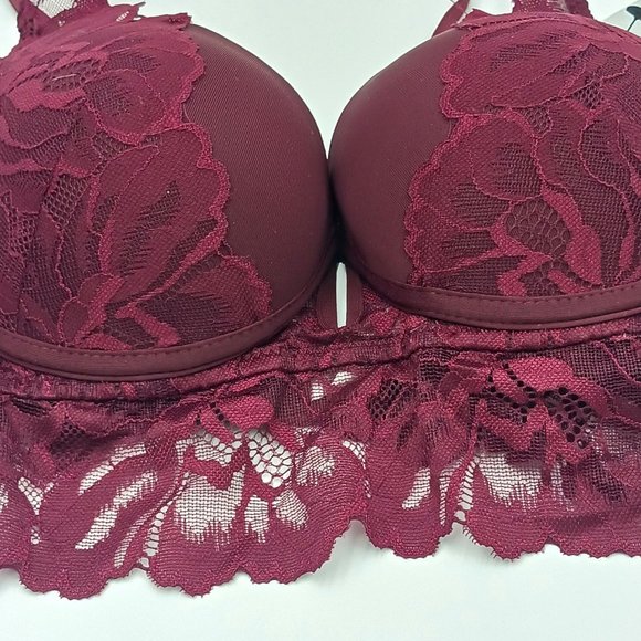 MARILIN MONROE 34B/SMALL PUSH UP BRA AND TANGA SET - Picture 10 of 15